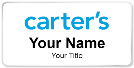 Custom name badges for Carters
