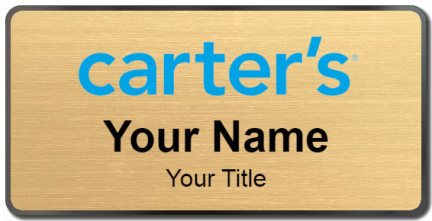 Custom name badges for Carters