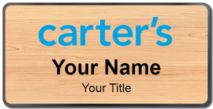 Custom name badges for Carters