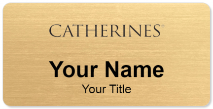 Custom name badges for Catherines