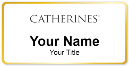 Custom name badges for Catherines