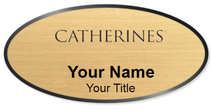 Custom name badges for Catherines