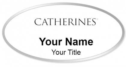 Custom name badges for Catherines