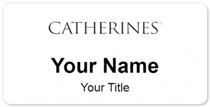 Custom name badges for Catherines