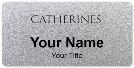 Custom name badges for Catherines