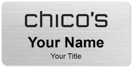 Custom name badges for Chicos