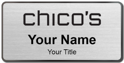 Custom name badges for Chicos