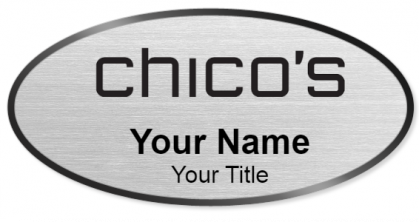 Custom name badges for Chicos
