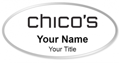 Custom name badges for Chicos