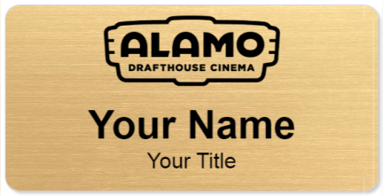 Custom name badges for Alamo Drafthouse Cinema