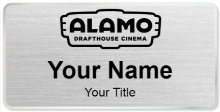 Custom name badges for Alamo Drafthouse Cinema