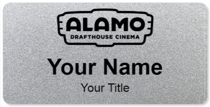 Custom name badges for Alamo Drafthouse Cinema
