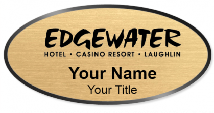 Custom name badges for Edgewater Hotel Casino Resort
