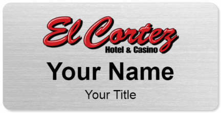 Custom name badges for El Cortez Hotel & Casino