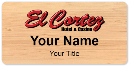 Custom name badges for El Cortez Hotel & Casino