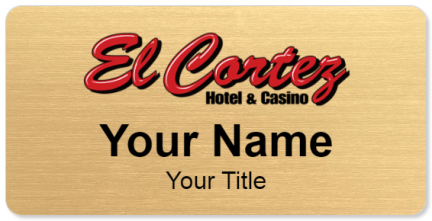 Custom name badges for El Cortez Hotel & Casino