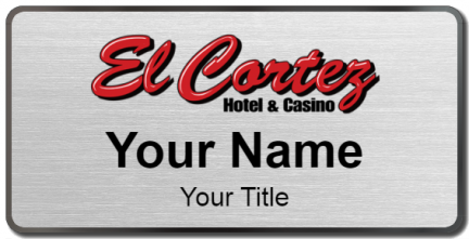 Custom name badges for El Cortez Hotel & Casino