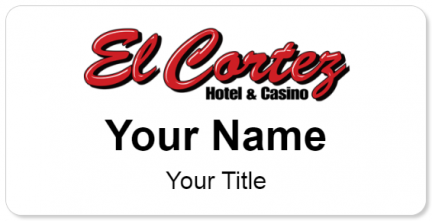 Custom name badges for El Cortez Hotel & Casino