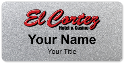 Custom name badges for El Cortez Hotel & Casino