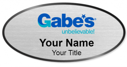 Custom name badges for Gabes Unbelievable