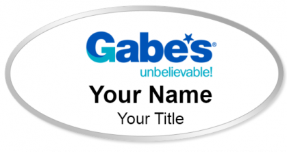Custom name badges for Gabes Unbelievable