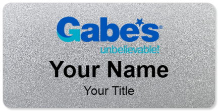 Custom name badges for Gabes Unbelievable