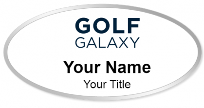 Custom name badges for Golf Galaxy
