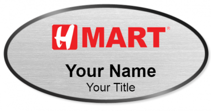 Custom name badges for H Mart