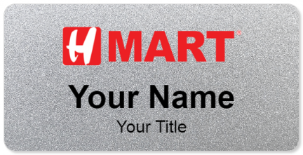 Custom name badges for H Mart