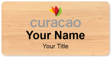 Custom name badges for La Curacao