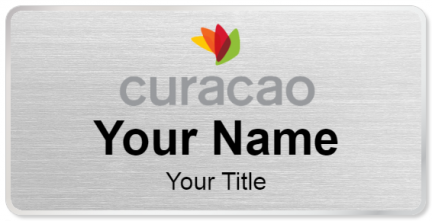 Custom name badges for La Curacao
