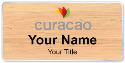 Custom name badges for La Curacao