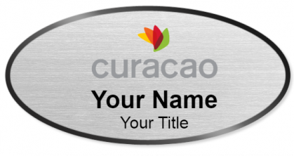 Custom name badges for La Curacao