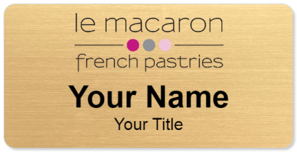 Le Macaron French Pastries Template Image