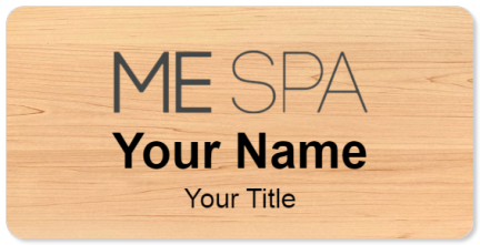Custom name badges for ME SPA
