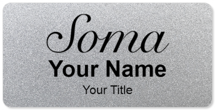 Custom name badges for Soma