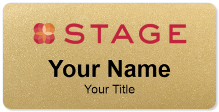 Custom name badges for Stage