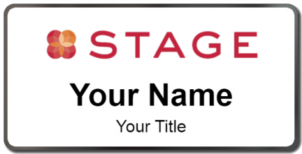 Custom name badges for Stage