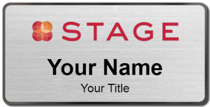 Custom name badges for Stage