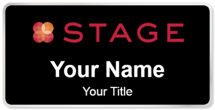 Custom name badges for Stage
