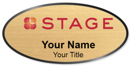 Custom name badges for Stage