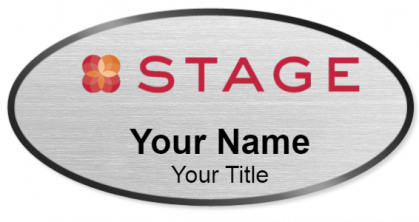 Custom name badges for Stage