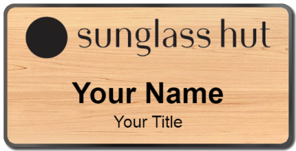 Custom name badges for Sunglass Hut
