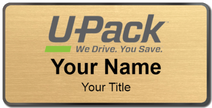 Custom name badges for U Pack