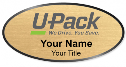 Custom name badges for U Pack