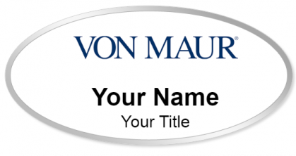 Custom name badges for Von Maur