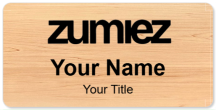 Custom name badges for Zumiez