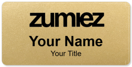 Custom name badges for Zumiez