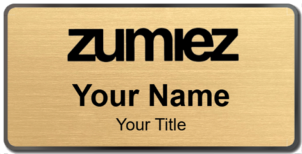 Custom name badges for Zumiez