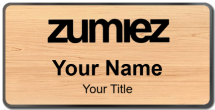 Custom name badges for Zumiez